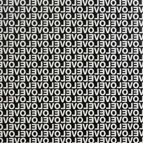 LOVE 2, 2007 Acrylic on canvas 120 x 120 cm